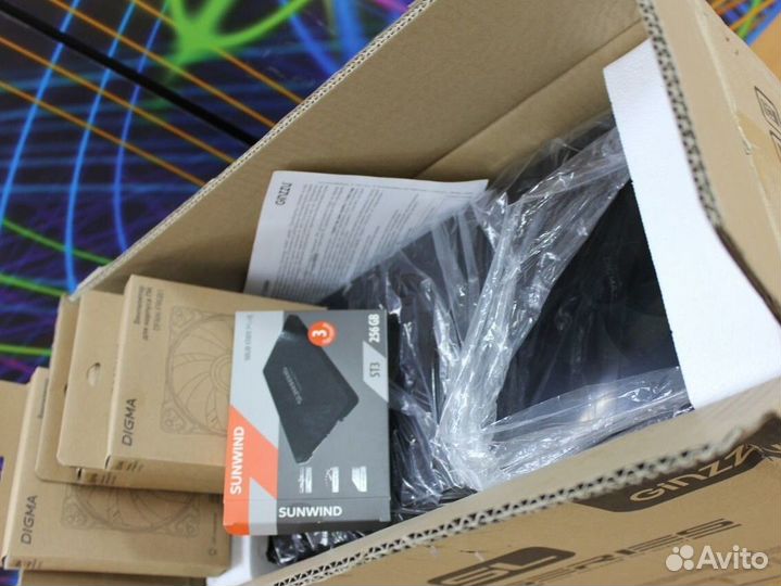 Игровой пк i5-3570k RX570/470 16гб SSD256 HDD500 W