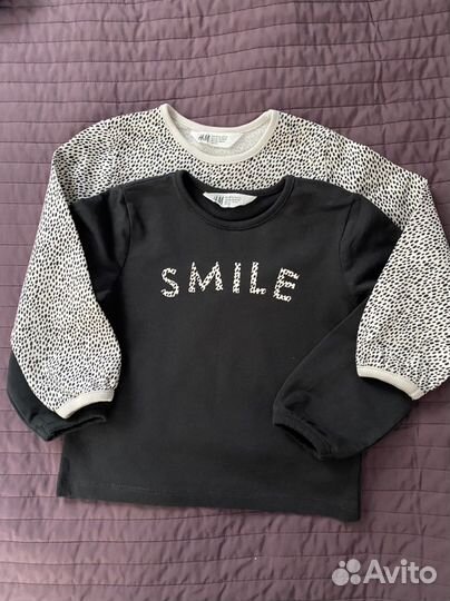 Свитшот H&M для девочки 110-116
