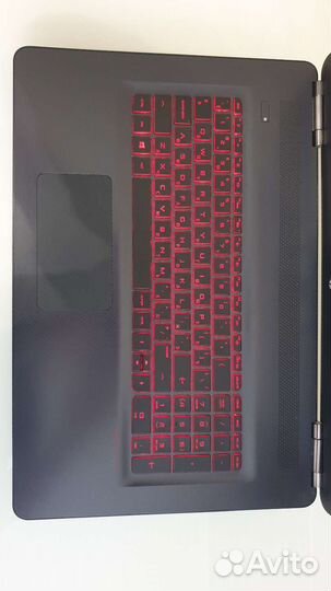 Ноутбук hp omen i7 7700/1050Ti/16gb/256ssd+1t hdd