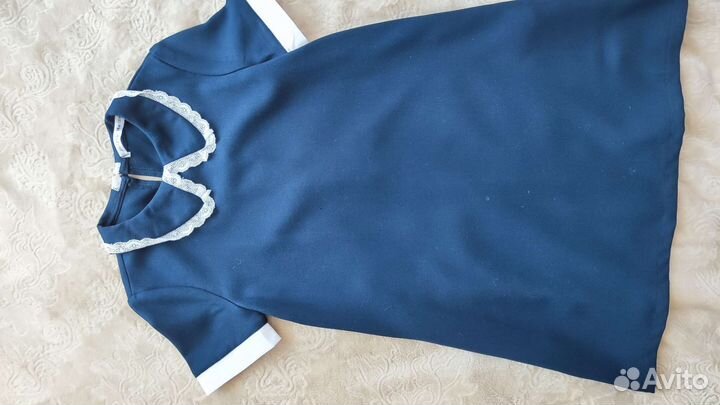 Школьная форма для девочки 122 128 синяя