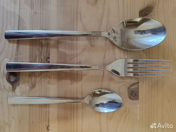 Вилки, ложки столовые и чайные