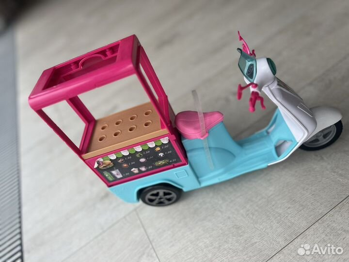 Скутер бистро Barbie, мопед
