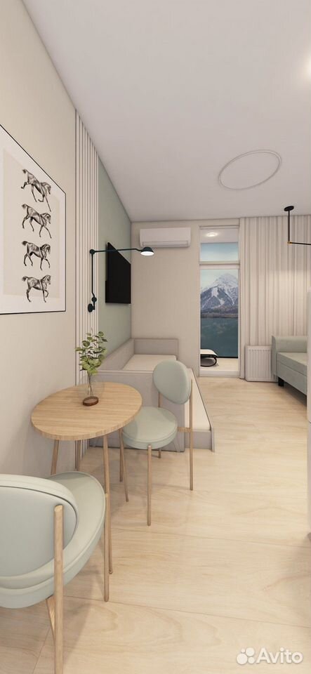 Квартира-студия, 19,2 м², 1/18 эт., Небуг