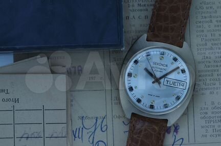 Sekonda Automatic мужские часы СССР 1976 год R