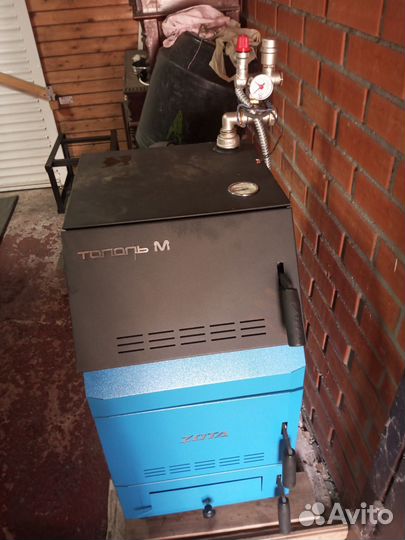 Твердотопливный котел 