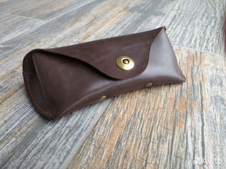 Футляр для очков кожа