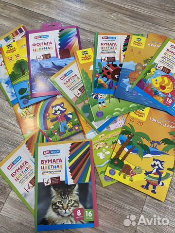 Бумага a4 цветная, Картон, Бумага для рисования