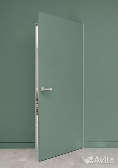 Межкомнатная скрытая дверь под отделку