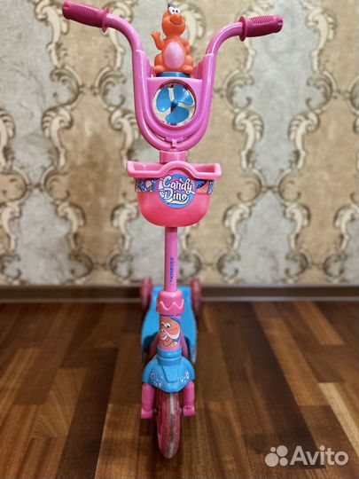 Самокат детский трехколесный бу