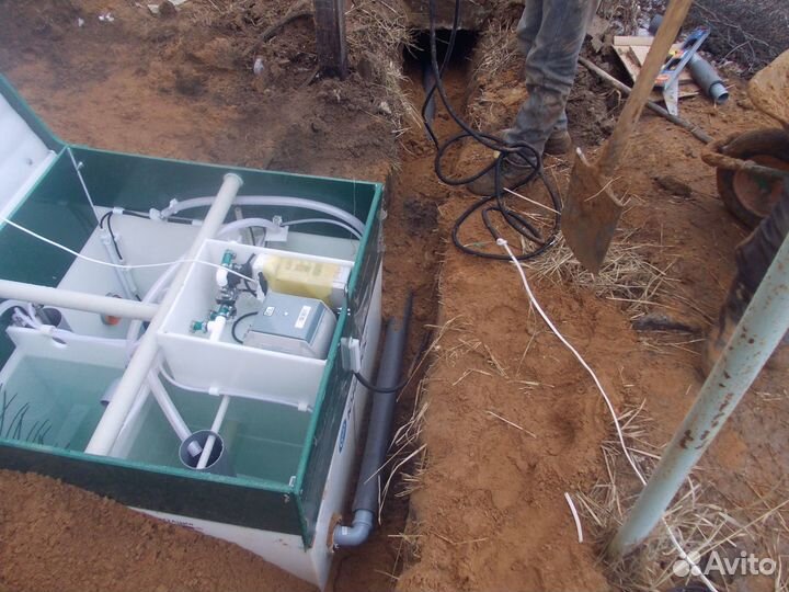 Септик для дома и дачи. Установка под ключ