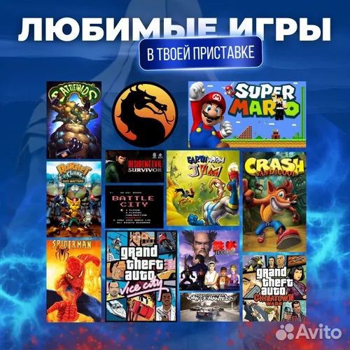 Игровая приставка консоль М17 64 гб