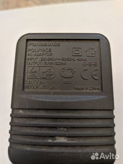 Блок питания для беспроводного телефона Panasonic