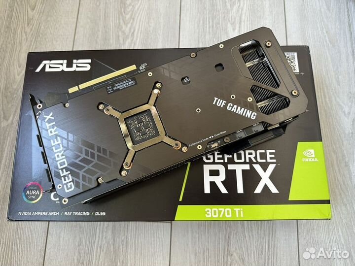 Asus RTX 3070TI TUF Gaming OC 8гб