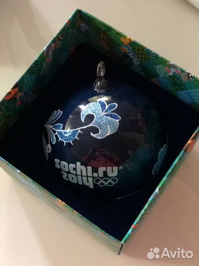 Коллекционный елочный шарик Олимпиада 2014