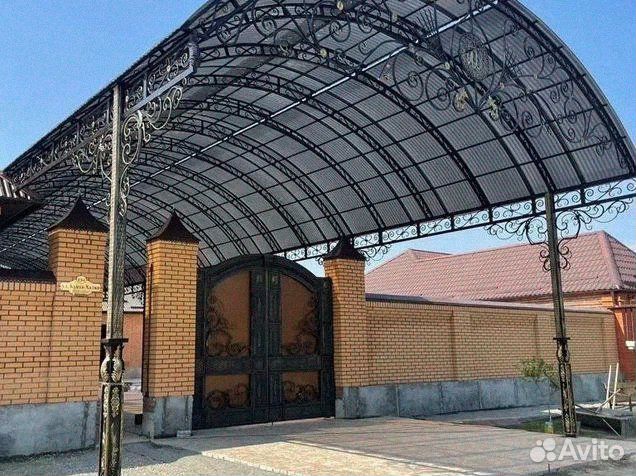 Навес из поликарбоната