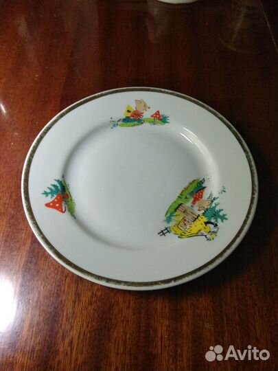 Винтаж Дулёво тарелка посуда СССР