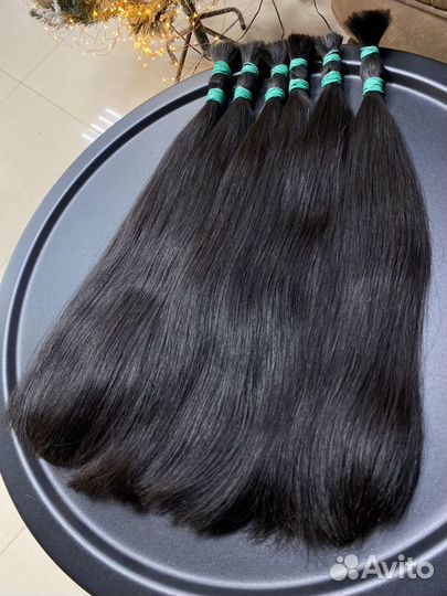 Натуральные неокрашенные волосы