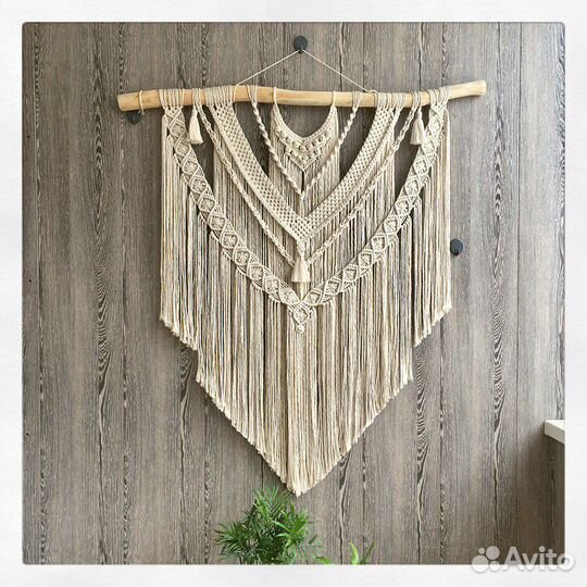 Макраме панно бохо стиль
