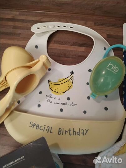 Набор для прикорма happy baby, avent