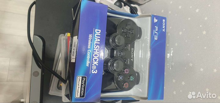Sony playstation 3 slim +3 диска