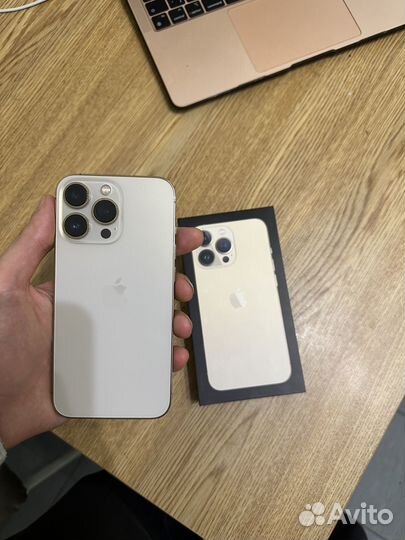 iPhone 13 pro 128 золотой