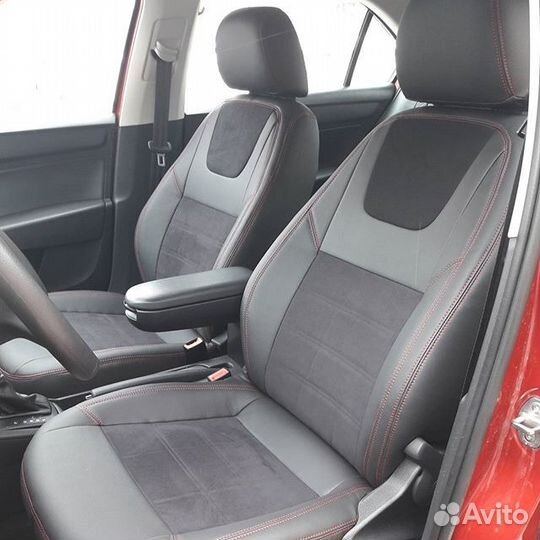 Чехлы Премиум Алькантара Focus 2 (Trend)