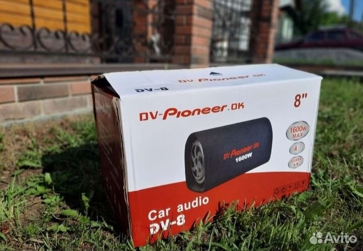 Сабвуфер Активный Pioneer 1600W 8'' Новый Златоуст