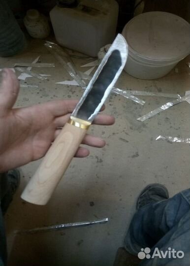 Нож якутский ручной работы