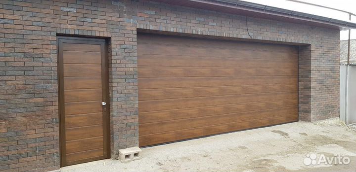 Ворота со встроенной калиткой монтаж 24-72 ч