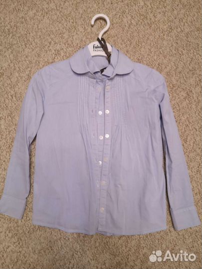 Рубашка школьная для девочки 122 128