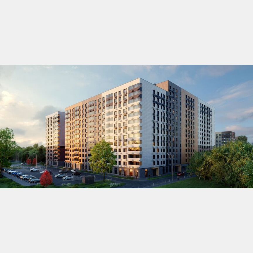 1-к. квартира, 42,3 м², 12/13 эт.
