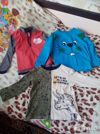 Детские вещи пакетом весна-осень 2-3 года