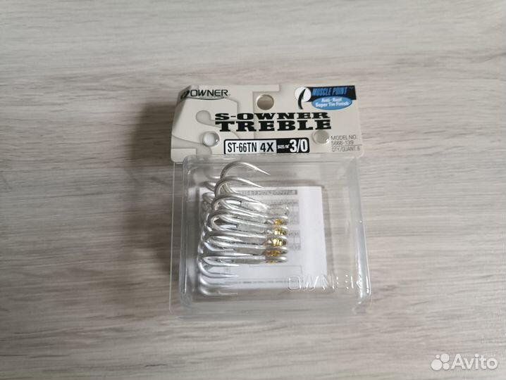 Тройники морские Owner ST-66TN