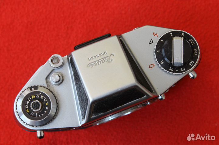 Старый фотоаппарат гдр Еха 500 тушка