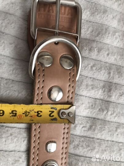 Продам кожаный ошейник на крупную собаку