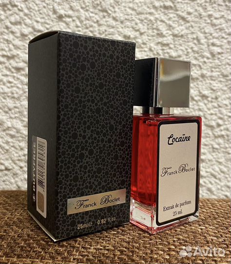 Franck Boclet Cocaine парфюм дьютифри кокаин