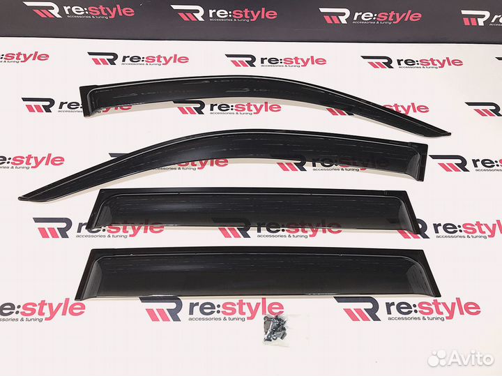 Ветровики Land Cruiser Prado 120 03-09г