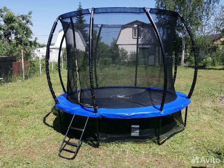 Батут с сеткой