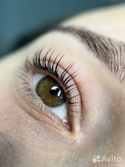 Ламенирование ресниц, бровей, окрашивание, ботокс