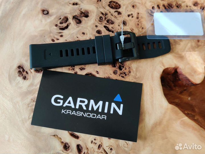 Ремешок силик оригинальн 22mm Garmin Fenix 7 Black