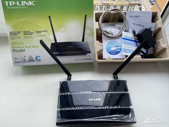 Wifi роутер Tp-link N600