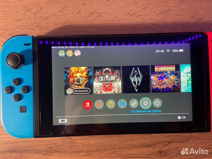 Nintendo switch 1rev прошитая