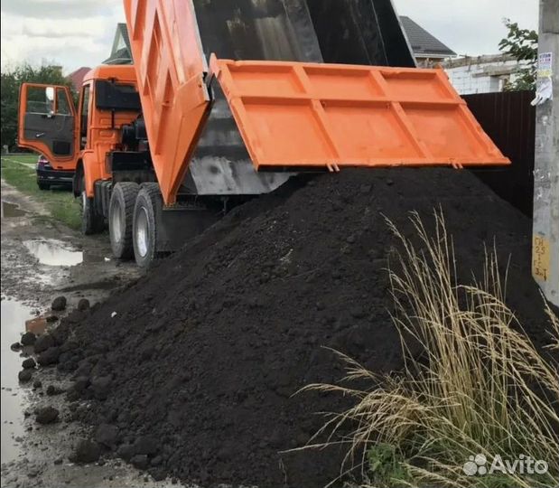 Грунт плодородный, растительный от 1 м3