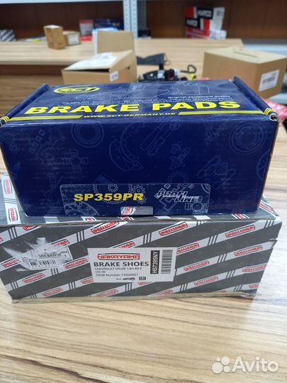 Тормозные колодки chevrolet cruze