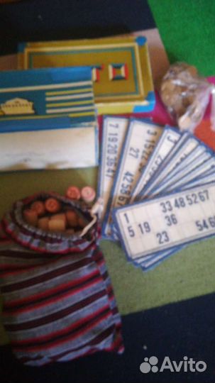 Времен СССР игральные лото