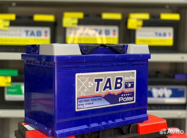 Аккумулятор TAB polar 75 Ач