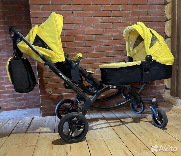 Коляска для двойни или погодок FD design soom