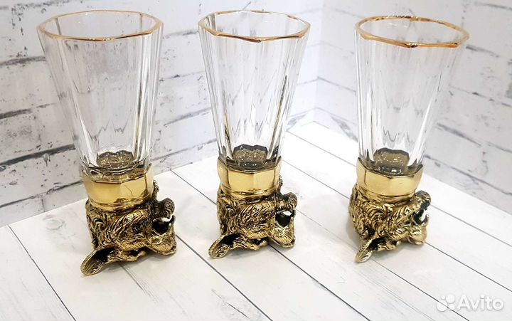 Рюмки перевертыши лафитники, 