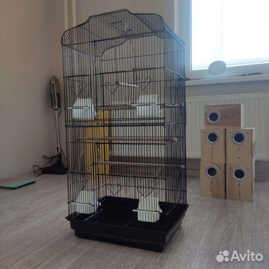 Клетка для птиц попугая Большая новая