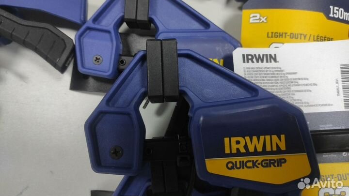 Струбцины Irwin Quick Grip (цена за 2 шт)